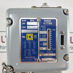 Square D 9012 Adw-4 Pressure Switch