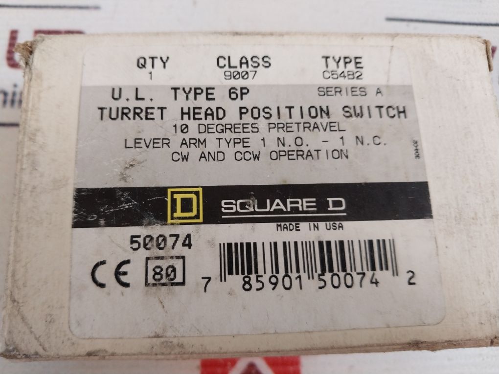 Square D C54B2 Limit Switch