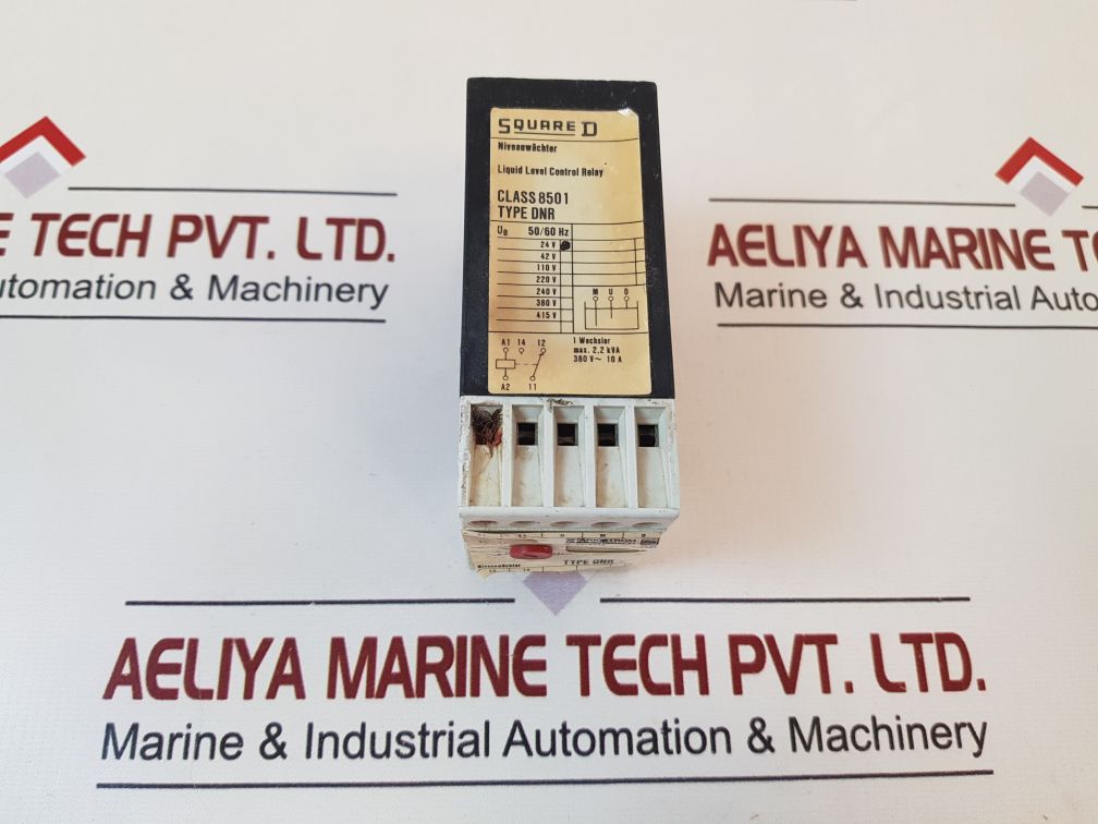 Square D 8501Dnr Liquid Level Control Relay