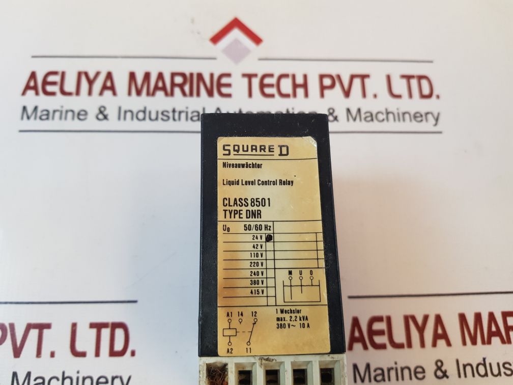Square D 8501Dnr Liquid Level Control Relay