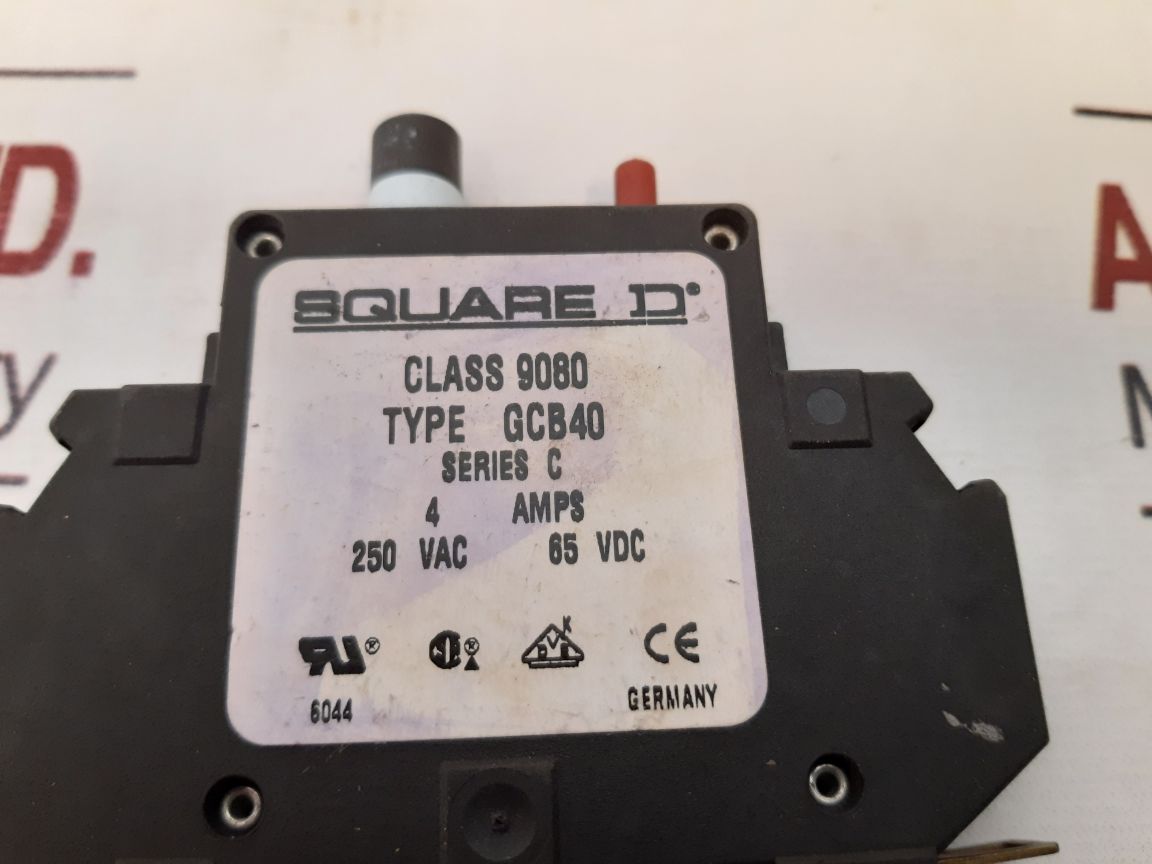 Square D Gcb40 Circuit Breaker 4 Amps