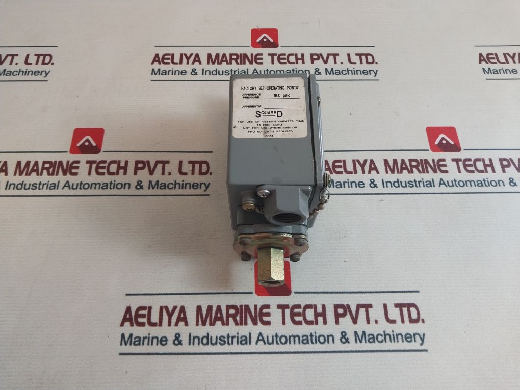 Square D Ggw-4 9831 Series C Pressure Switch