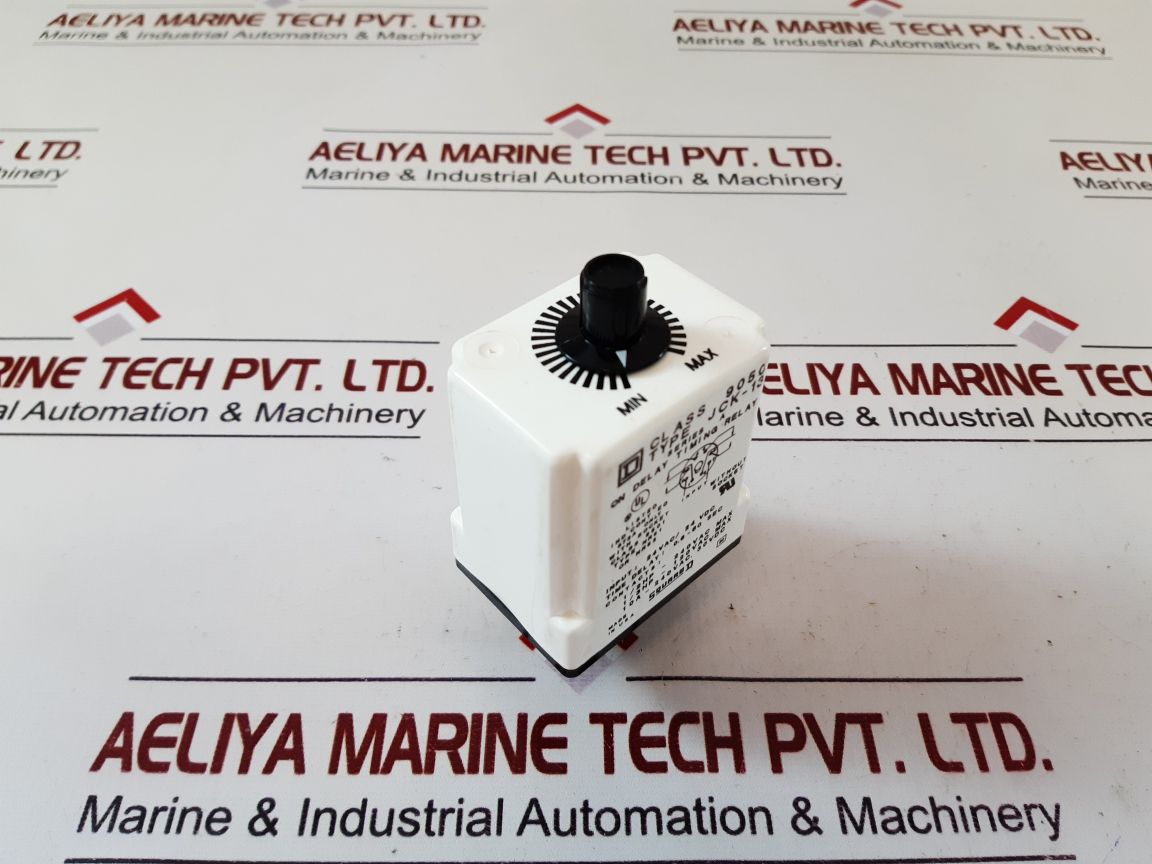 Square D Jck-13 Series A Timing Relay 0.6-60 Sec
