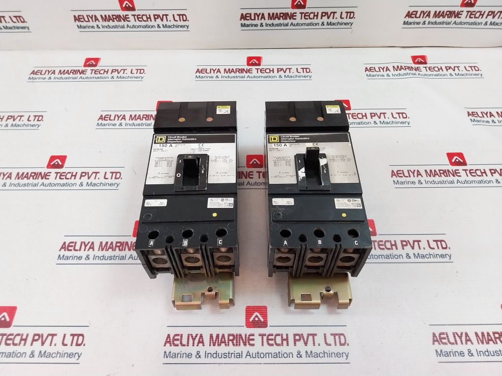 Square D Kh36150 Circuit Breaker 600V~ 150 A