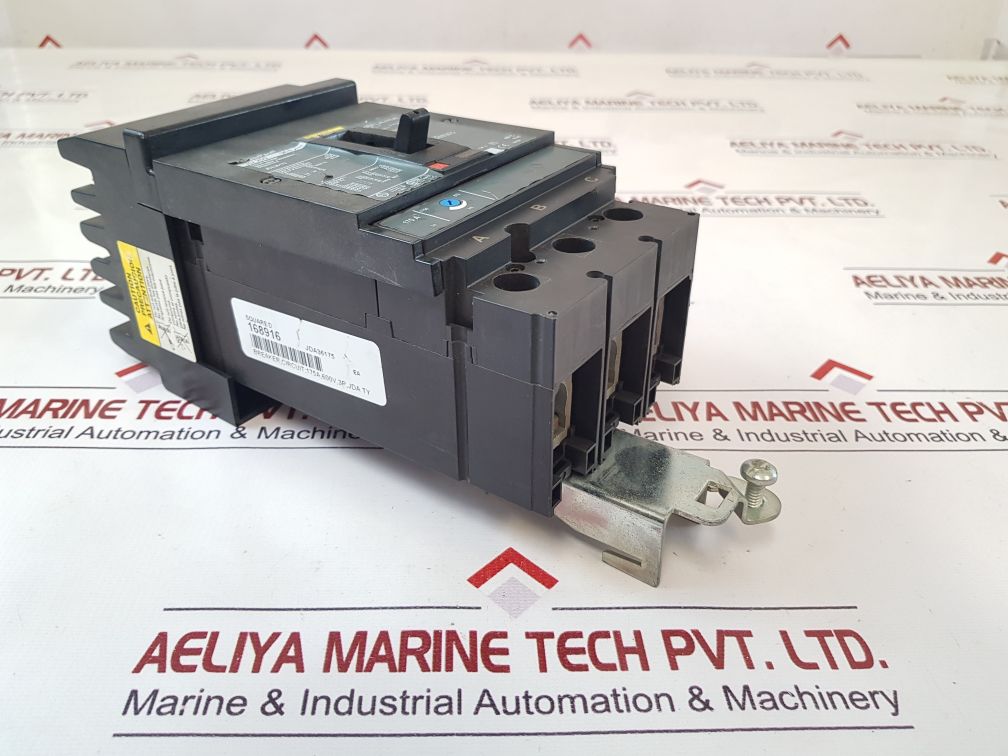 Square D Powerpact Jd 250 Jda36175 Circuit Breaker