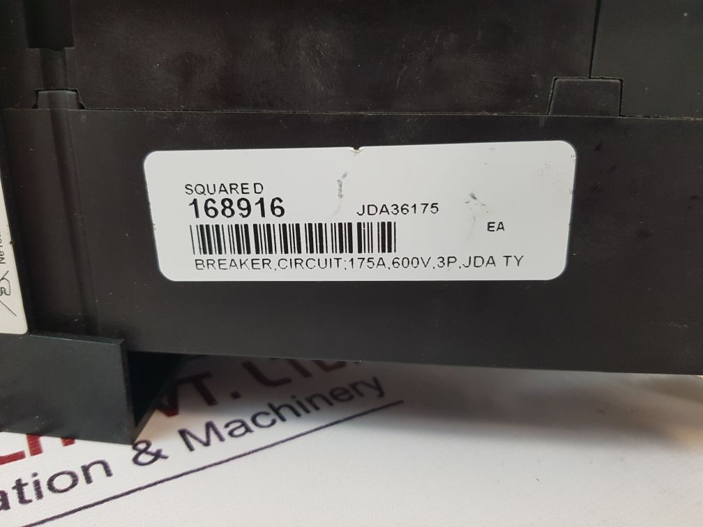 Square D Powerpact Jd 250 Jda36175 Circuit Breaker