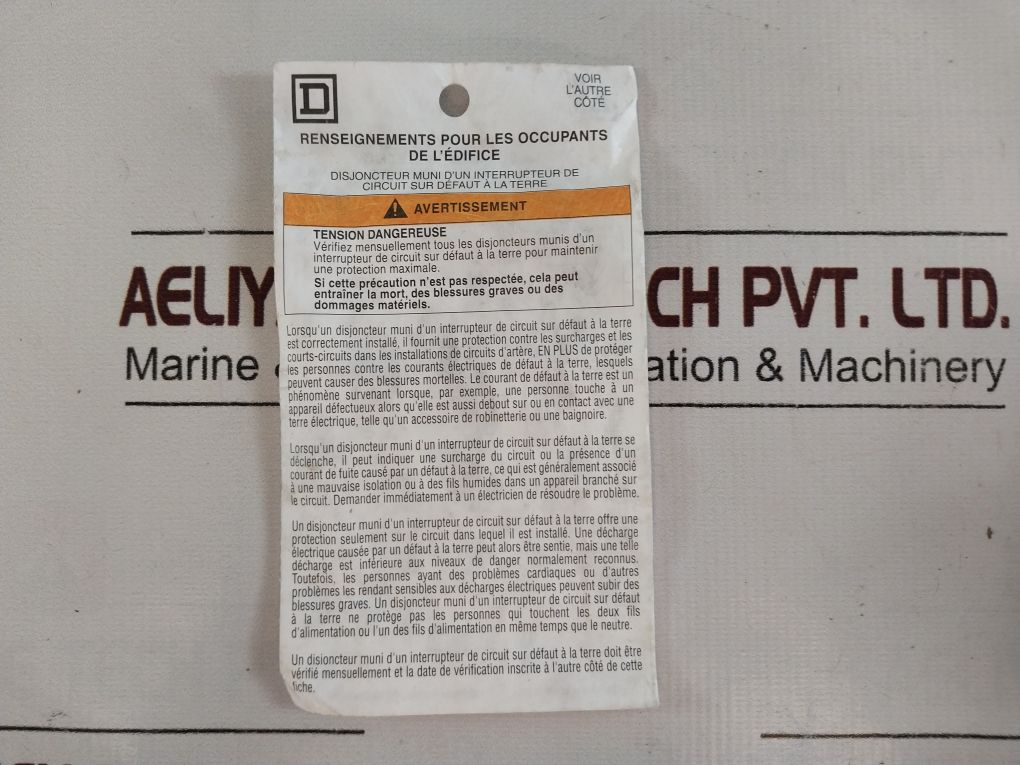 Square D Qo215Gfi Circuit Breaker