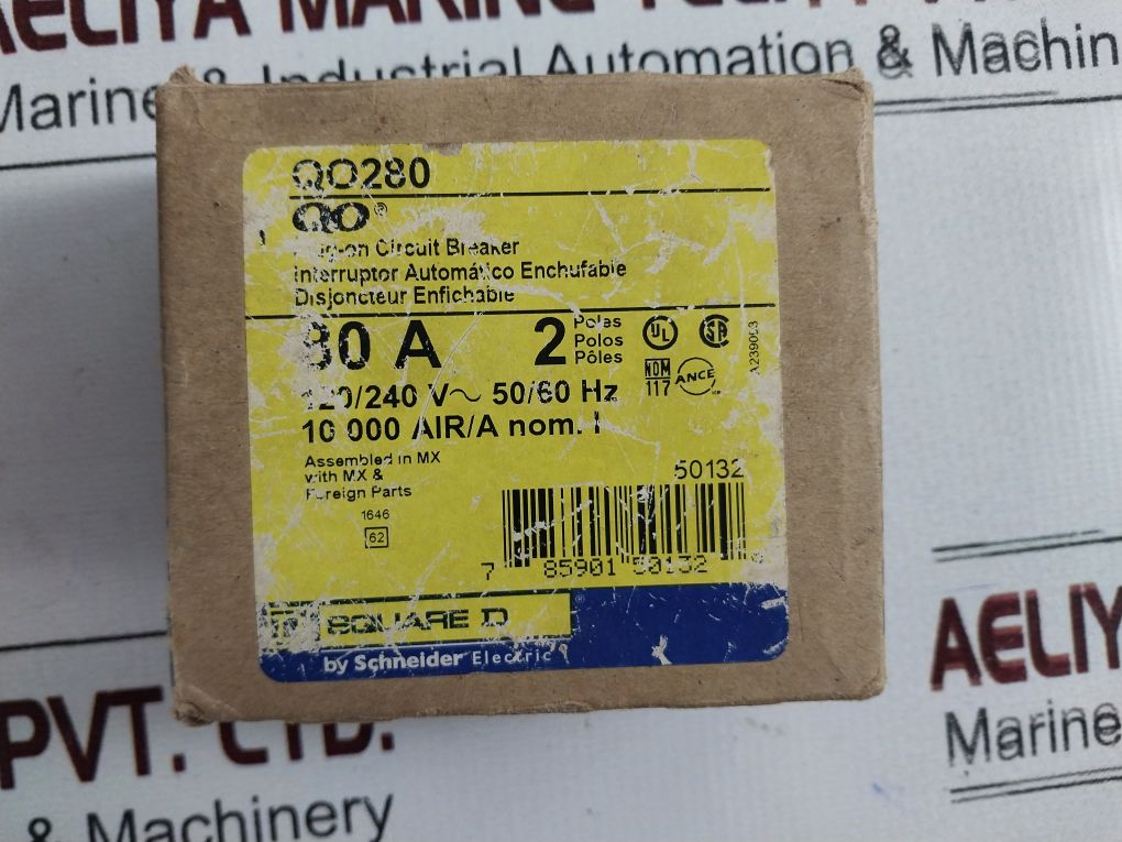 Square D Qo280 Plug-on Circuit Breaker