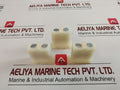 Lot Of 9X Square D 9080Gd6 Terminal Blocks Ser. B