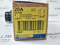 Square D Qo220 Plug-on Circuit Breaker
