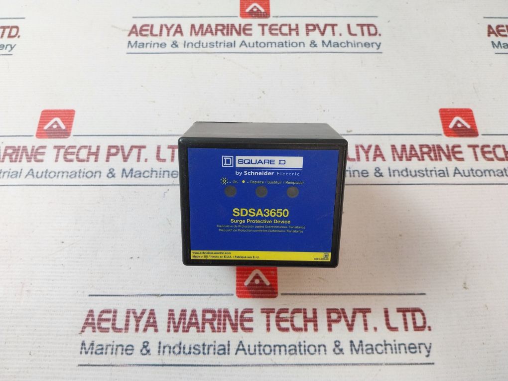 Square D Sdsa3650 Surge Protective Device 50/60 Hz
