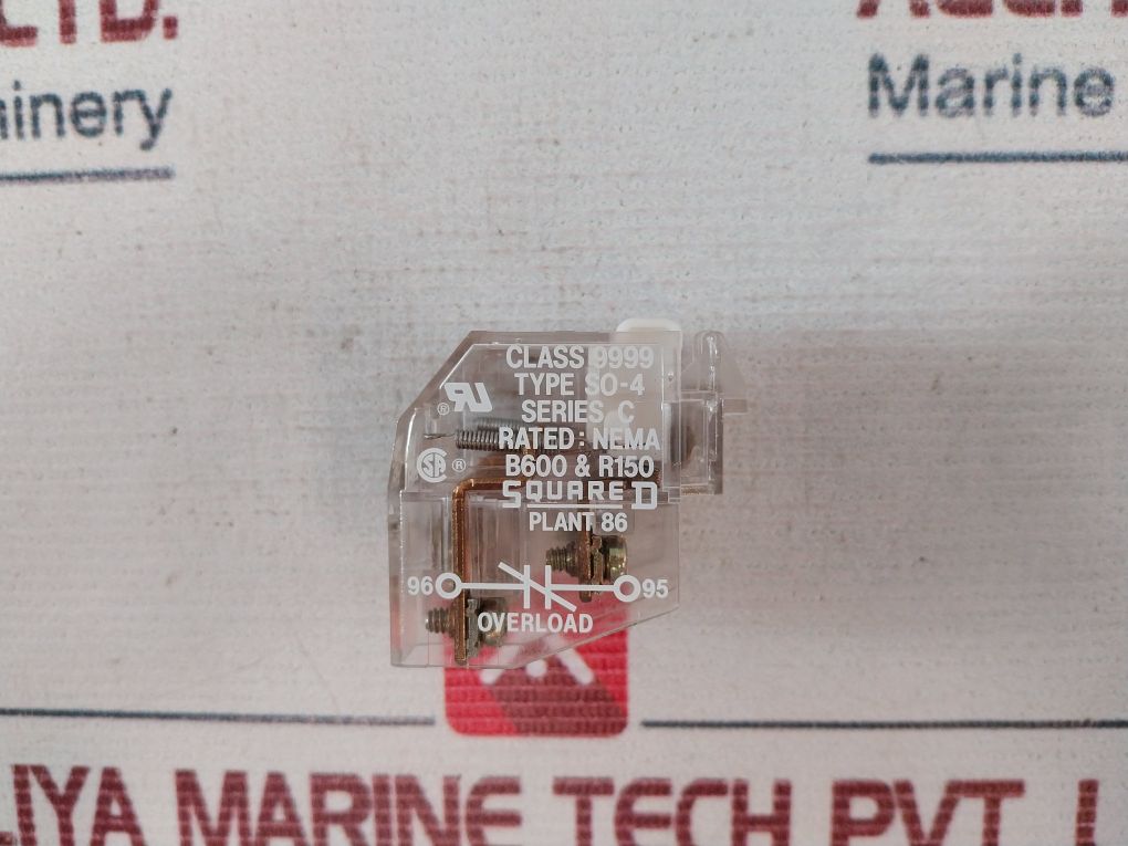 Square D So-4 Alarm Contact For Overload Module