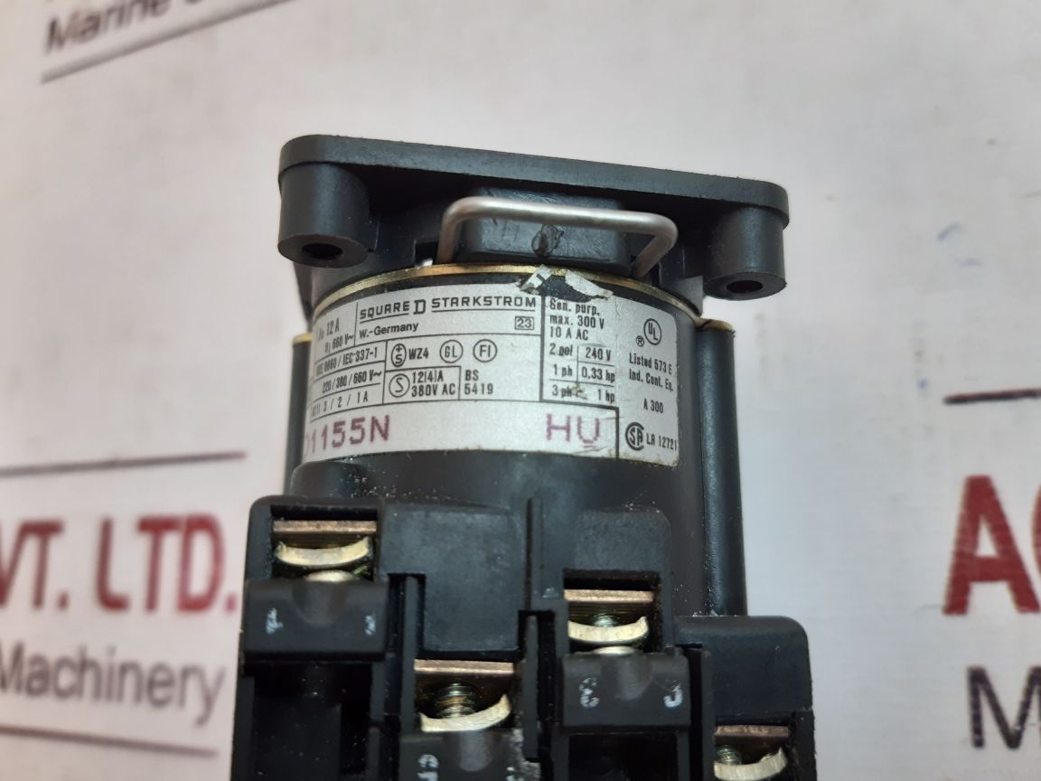 Square D Cl.9003 Rotary Switch Without Knob