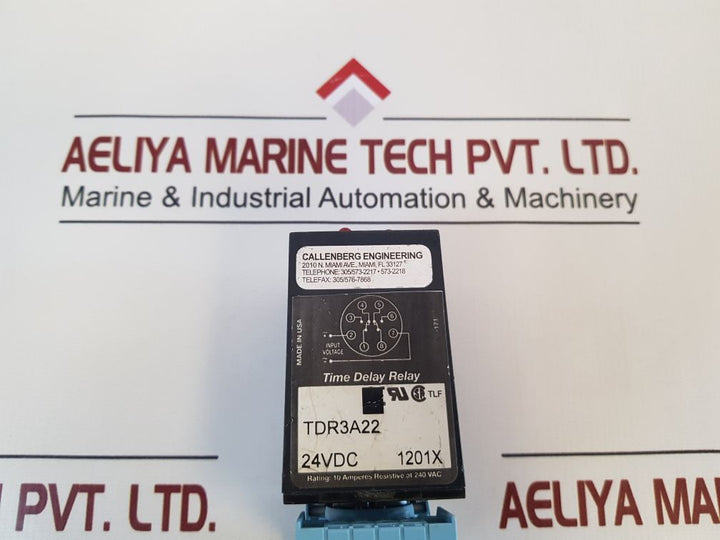 Ssac Tdr3A22 Time Delay Relay