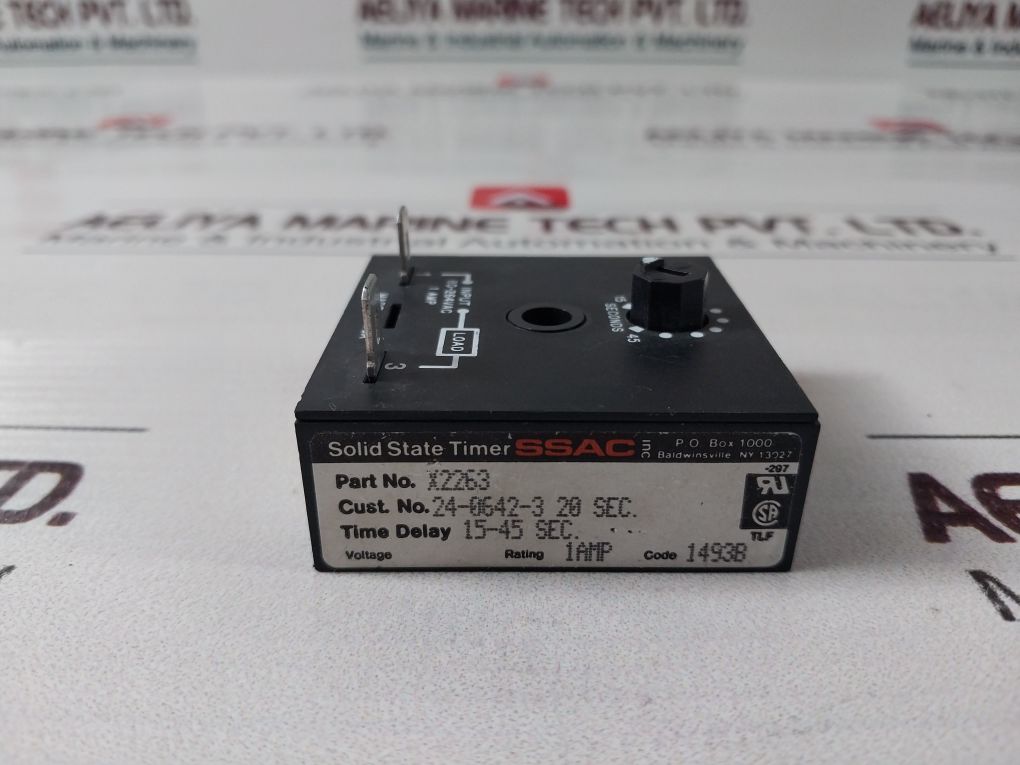 Ssac X2263 Solid State Timer