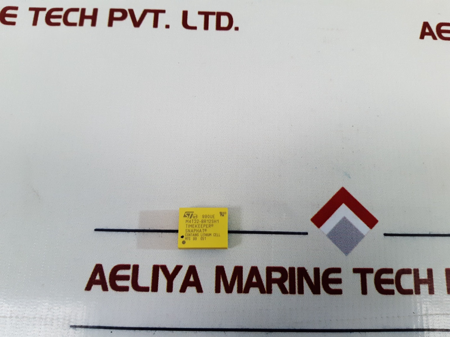 Lot Of 11X St Microelectronics M4T32-br12Sh1 Snaphat Battery Replaces