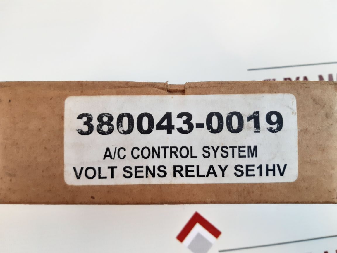 Staefa Se1Hv Voltage Sensitive Relay With Base