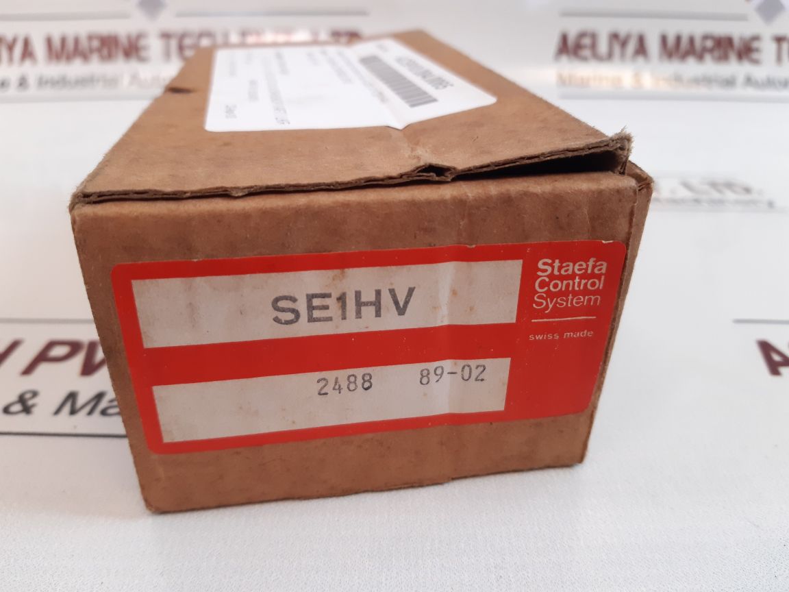 Staefa Se 1 Hv Voltage Sensitive Relay With Base