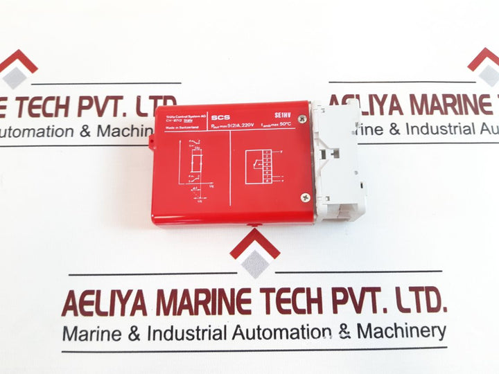 Staefa Se 1 Hv Voltage Sensitive Relay With Base