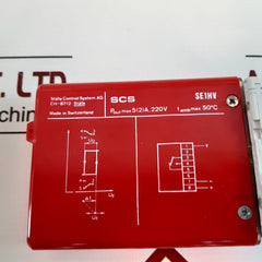 Staefa Se 1 Hv Voltage Sensitive Relay With Base