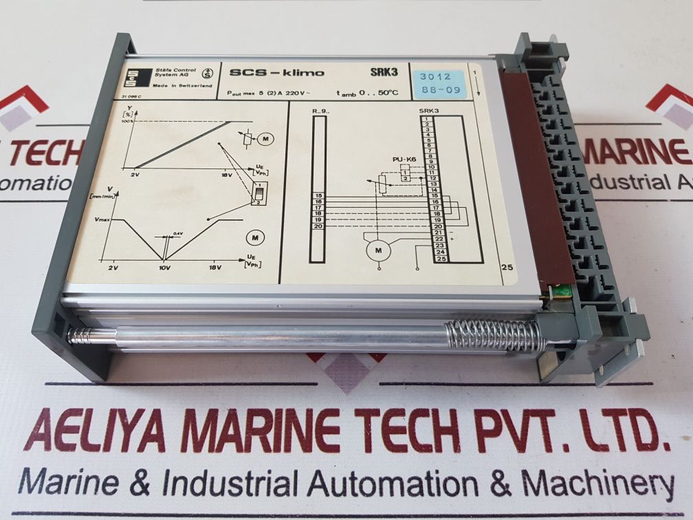 Staefa Control System Srk3 Interface Unit 3012
