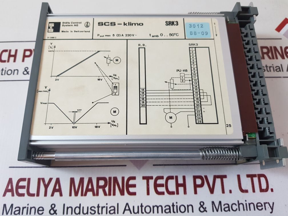Staefa Control System Srk3 Interface Unit 3012