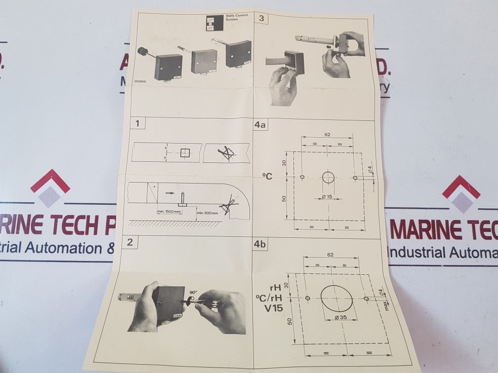 Stafa Control System Fk-t35S Temperature Sensor Fkt35 S.14
