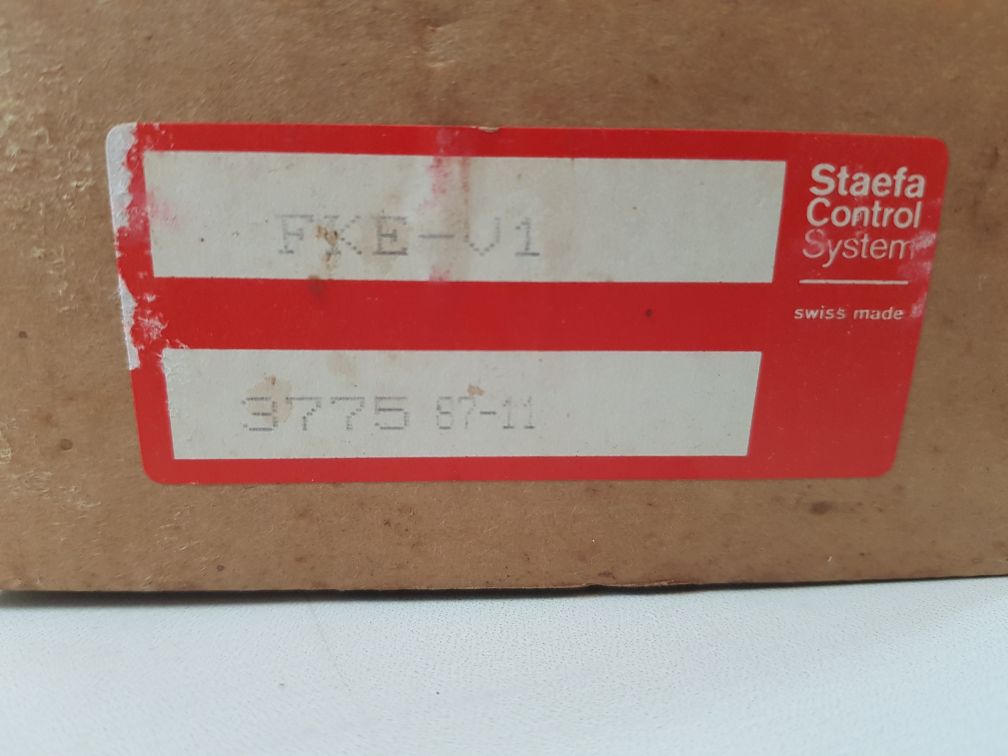 Stafa control system fke-v1 air flow sensor
