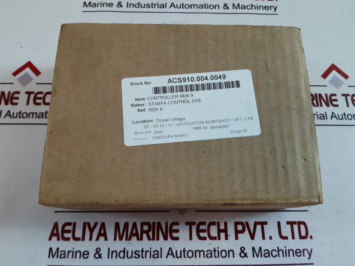 Scs-klimo rdk9 staefa control system with box