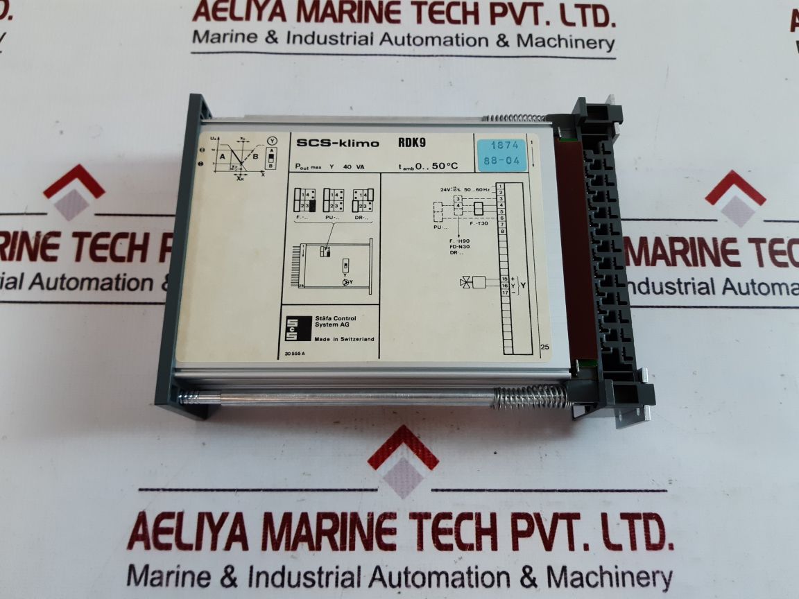 Scs-klimo rdk9 staefa control system with box