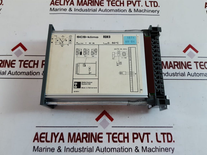 Scs-klimo rdk9 staefa control system with box