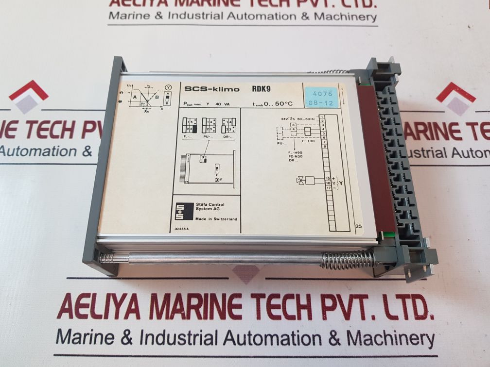 Scs-klimo Rdk9 Module Plc Staefa Control System