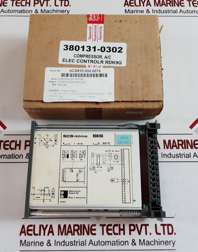 Stafa Control System Rdk9G
