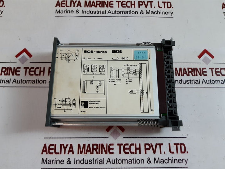 Staefa control system scs-klimo rdk9g controller with box