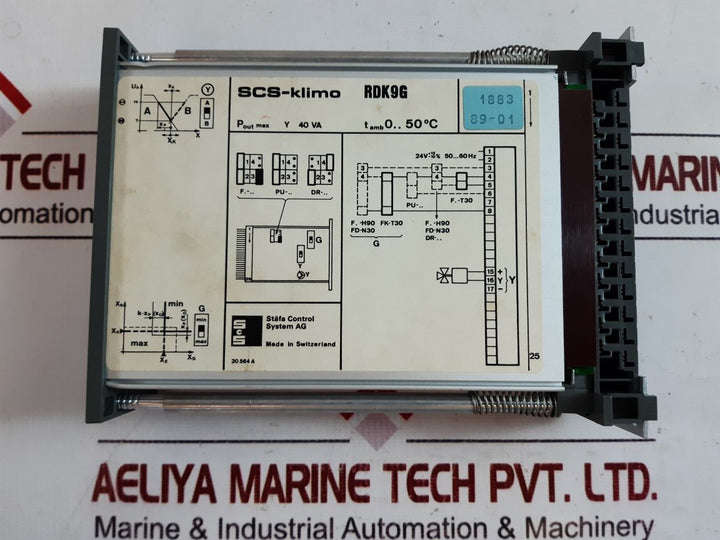 Staefa control system scs-klimo rdk9g controller with box