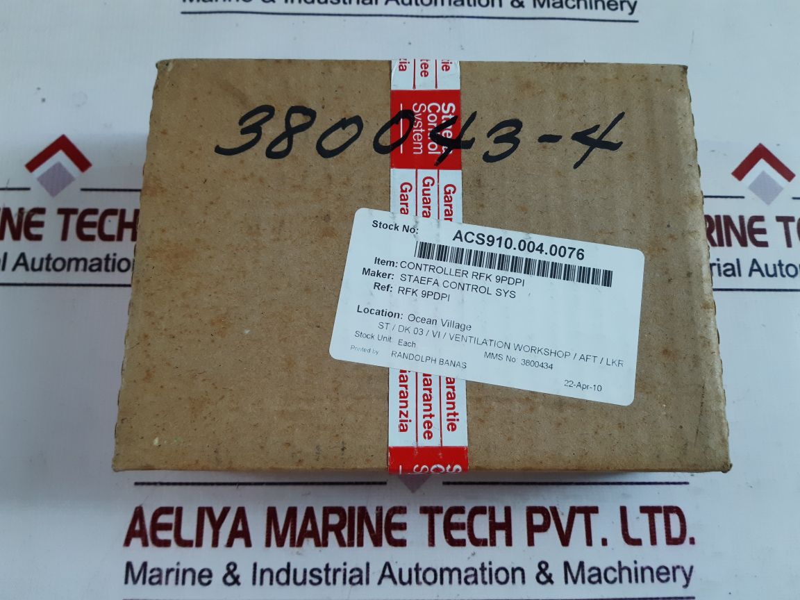 Staefa control system scs-klimo rfk9pdpi controller