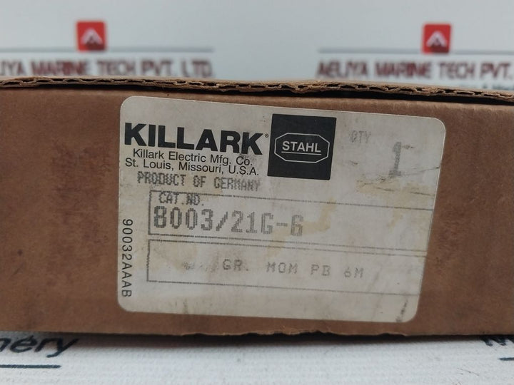 Stahl 8003/2 Light Indicator/ Pushbutton Switch