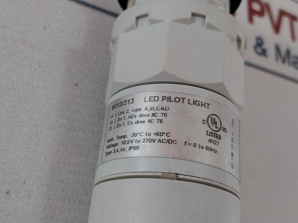 Stahl 8013/313 Indicating Lamps For Panel Mounting 10,8V To 270V Ac/Dc