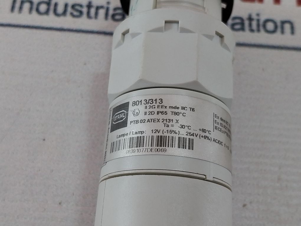 Stahl 8013/313 Indicating Lamps For Panel Mounting 10,8V To 270V Ac/Dc