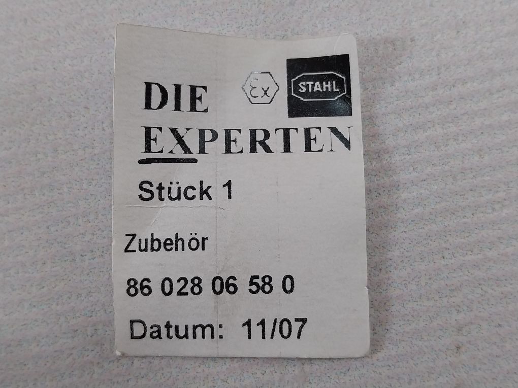 Stahl 8013/313 Indicating Lamps For Panel Mounting 10,8V To 270V Ac/Dc
