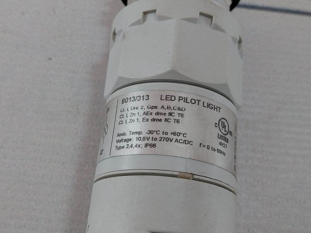 Stahl 8013/313 Indicating Lamps For Panel Mounting 10,8V To 270V Ac/Dc