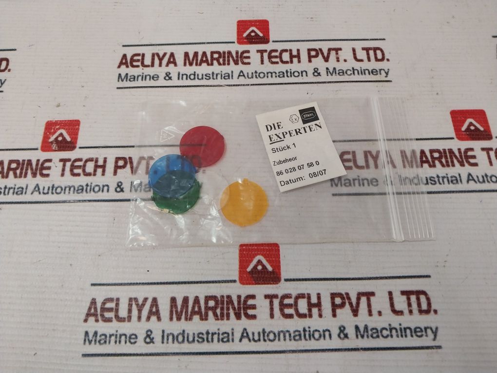 Stahl 8018/3133-al-6M Illuminated Push Button For Panel Mounting 2711399-10-01