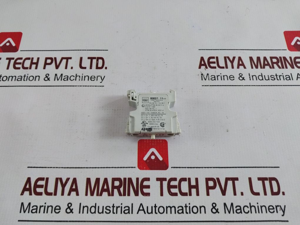 Stahl 8082/1 Contact Element 600V Ac/10A