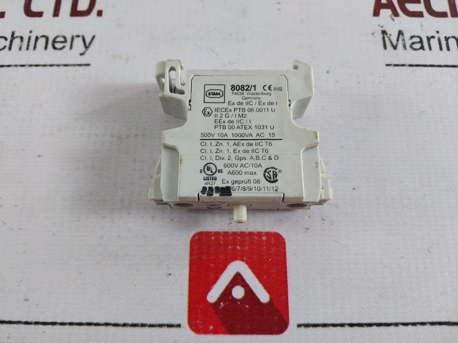 Stahl 8082/1 Contact 600V Ac/10A