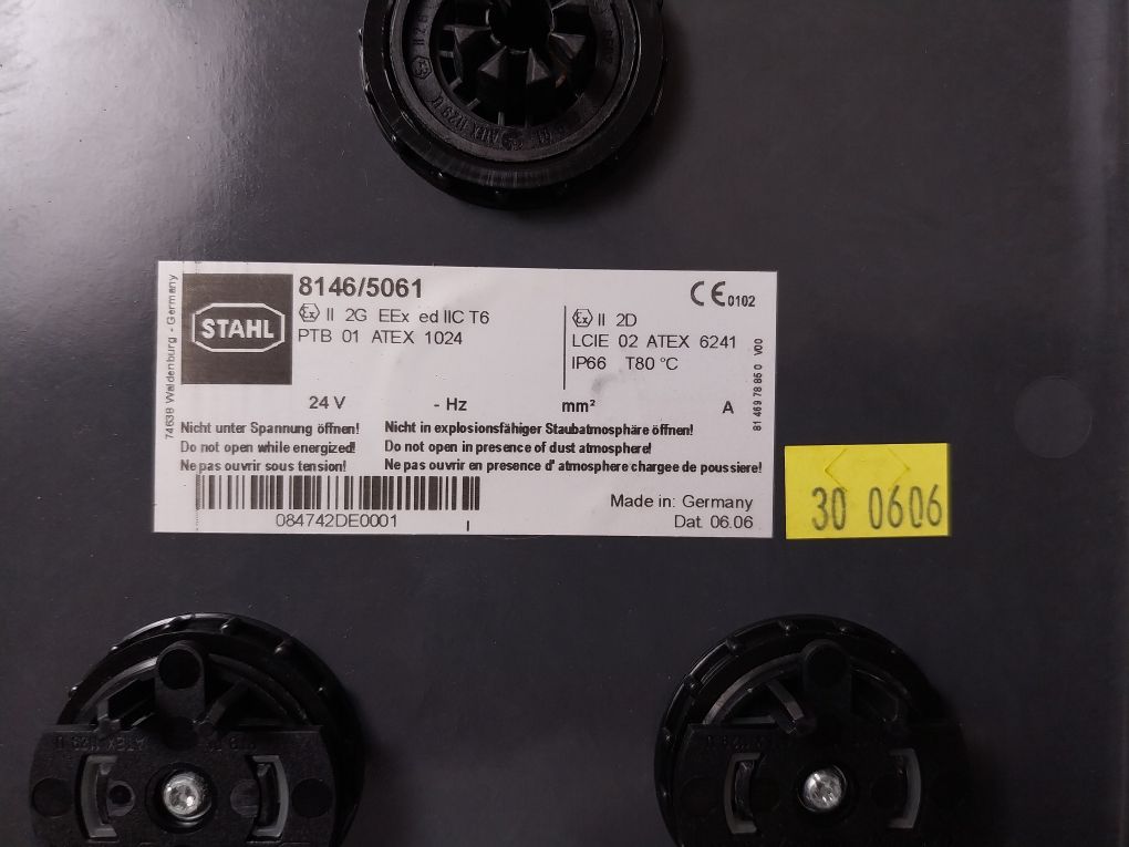 Stahl 8146/5061 Control Unit 24V