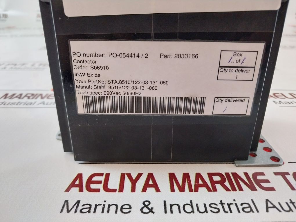 Stahl 8510/122-03-131-060 Contactor