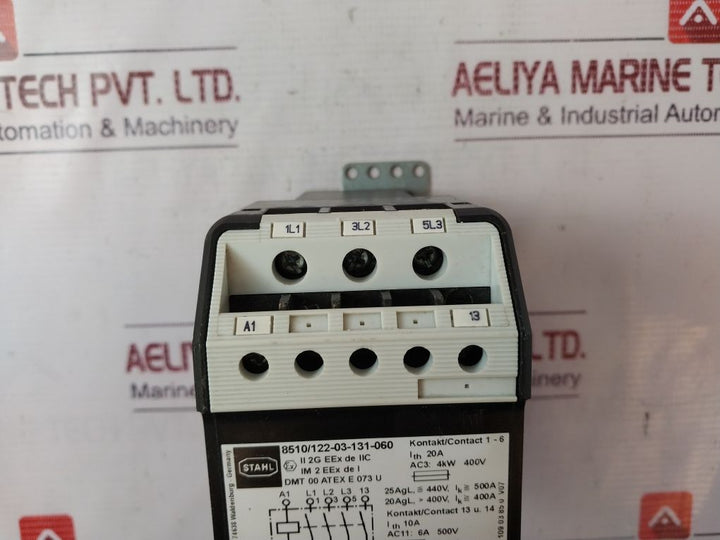 Stahl 8510/122-03-131-060 Contactor 50/60Hz