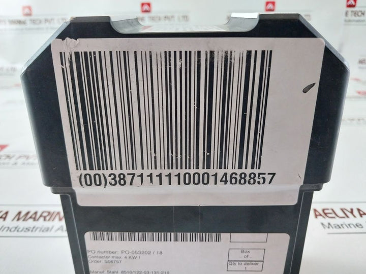Stahl 8510/122-03-131-210 Contactor