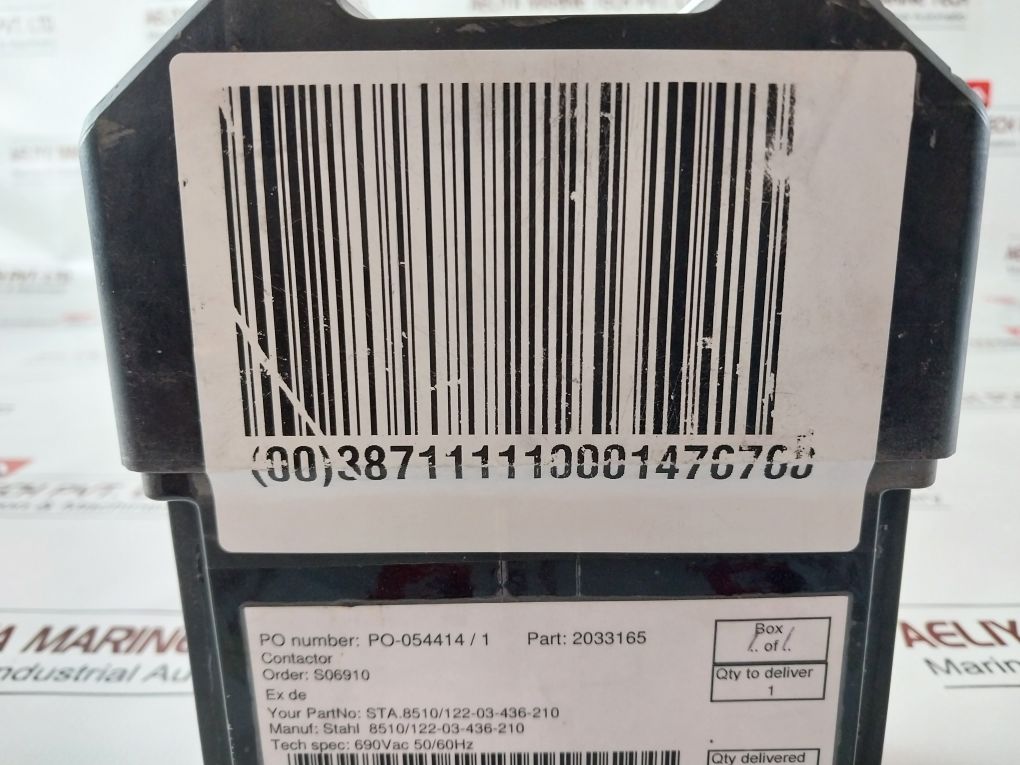 Stahl 8510/122-03-436-210 Contactor