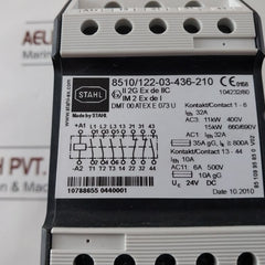 Stahl 8510/122-03-436-210 Contactor